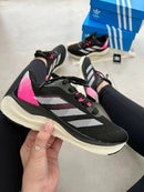 Tênis Unissex Adidas Adizero Boston 08 Preto e Rosa