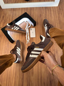 Tênis Feminino Adidas Samba Premium (EM COURO) Marrom