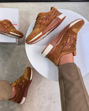 Tênis Masculino Asics Gel-Lyte III Premium (EM COURO) Caramelo