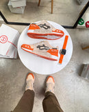 Tênis Masculino Asics Gel-Lyte III Premium (EM COURO) Laranja