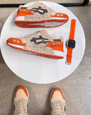 Tênis Masculino Asics Gel-Lyte III Premium (EM COURO) Laranja