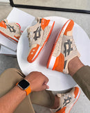 Tênis Masculino Asics Gel-Lyte III Premium (EM COURO) Laranja