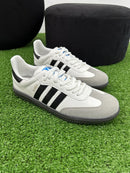 Tênis Feminino Adidas Samba Premium (EM COURO) Branco e Preto