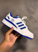 Tênis Unissex Adidas Fórum Premium Branco e Azul