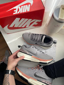 Tênis Feminino Zoomx 04 (2 Pares Cadarços) - Grafite e Rosê