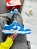 Tênis Unissex Nike Dunk Premium Branco e Azul