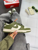 Tênis Unissex Nike Dunk Premium Branco e Verde