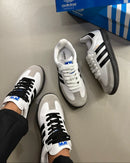 Tênis Feminino Adidas Samba Premium (EM COURO) Branco e Preto