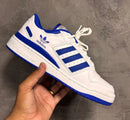 Tênis Unissex Adidas Fórum Premium Branco e Azul